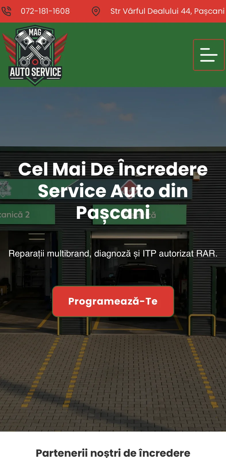 MAG Auto Service on mobile