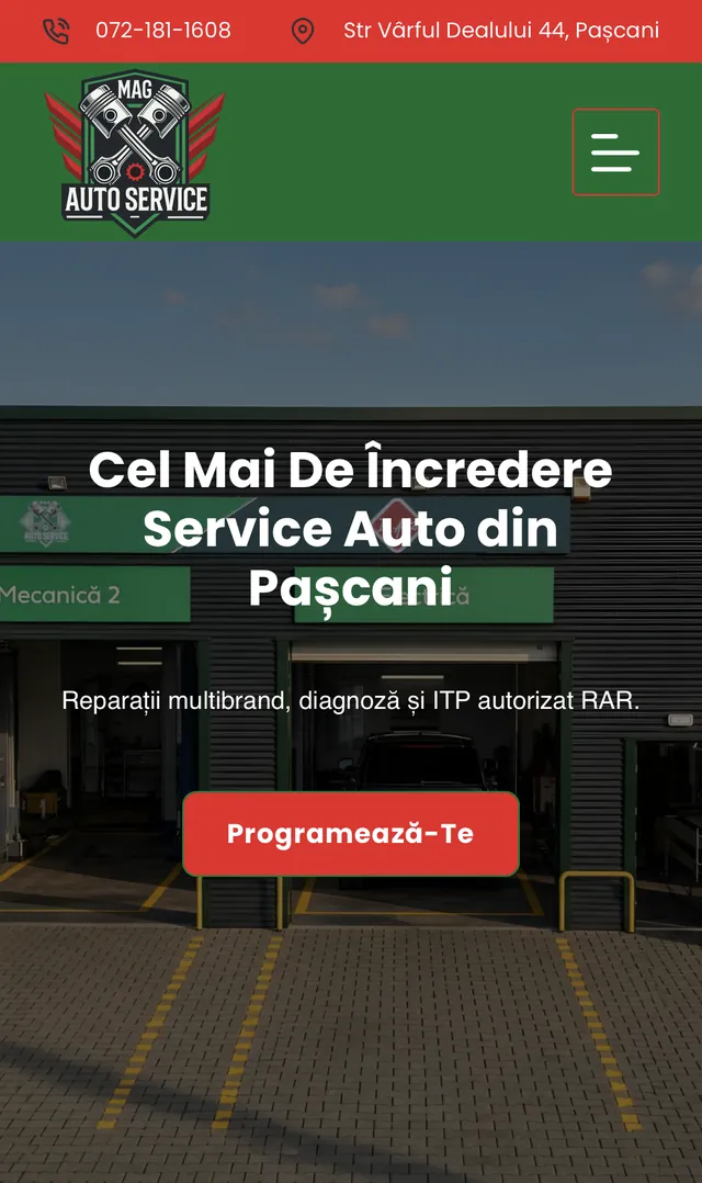 MAG Auto Service on mobile